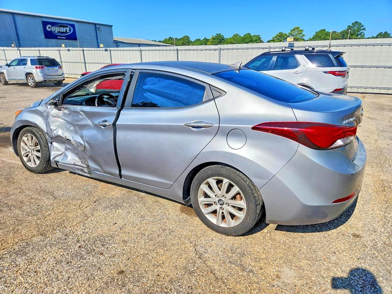 2014 Hyundai Elantra Se Серебряный vin: KMHDH4AE6EU202770