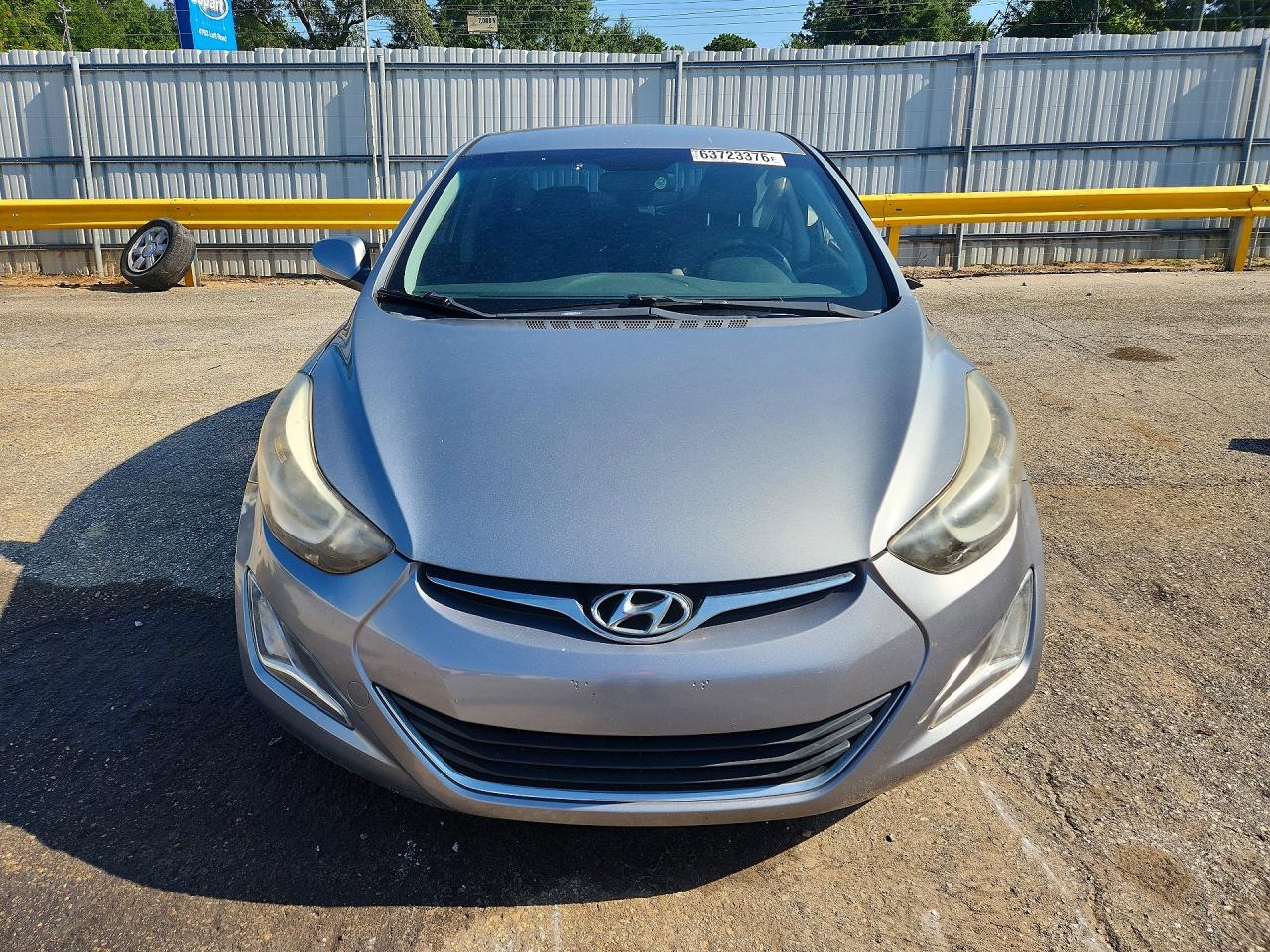 2014 Hyundai Elantra Se Серебряный vin: KMHDH4AE6EU202770