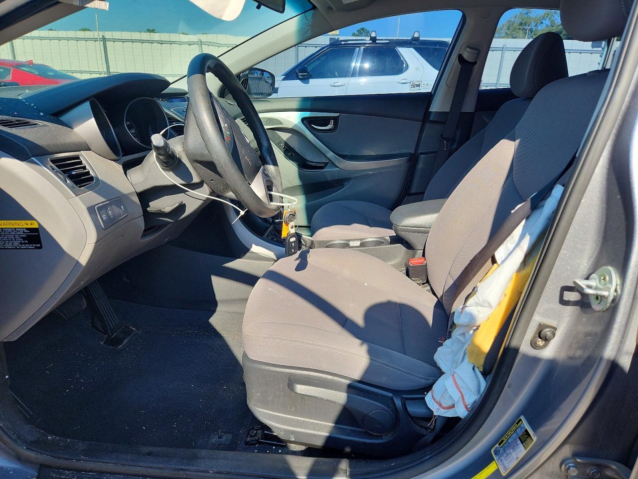 2014 Hyundai Elantra Se Серебряный vin: KMHDH4AE6EU202770