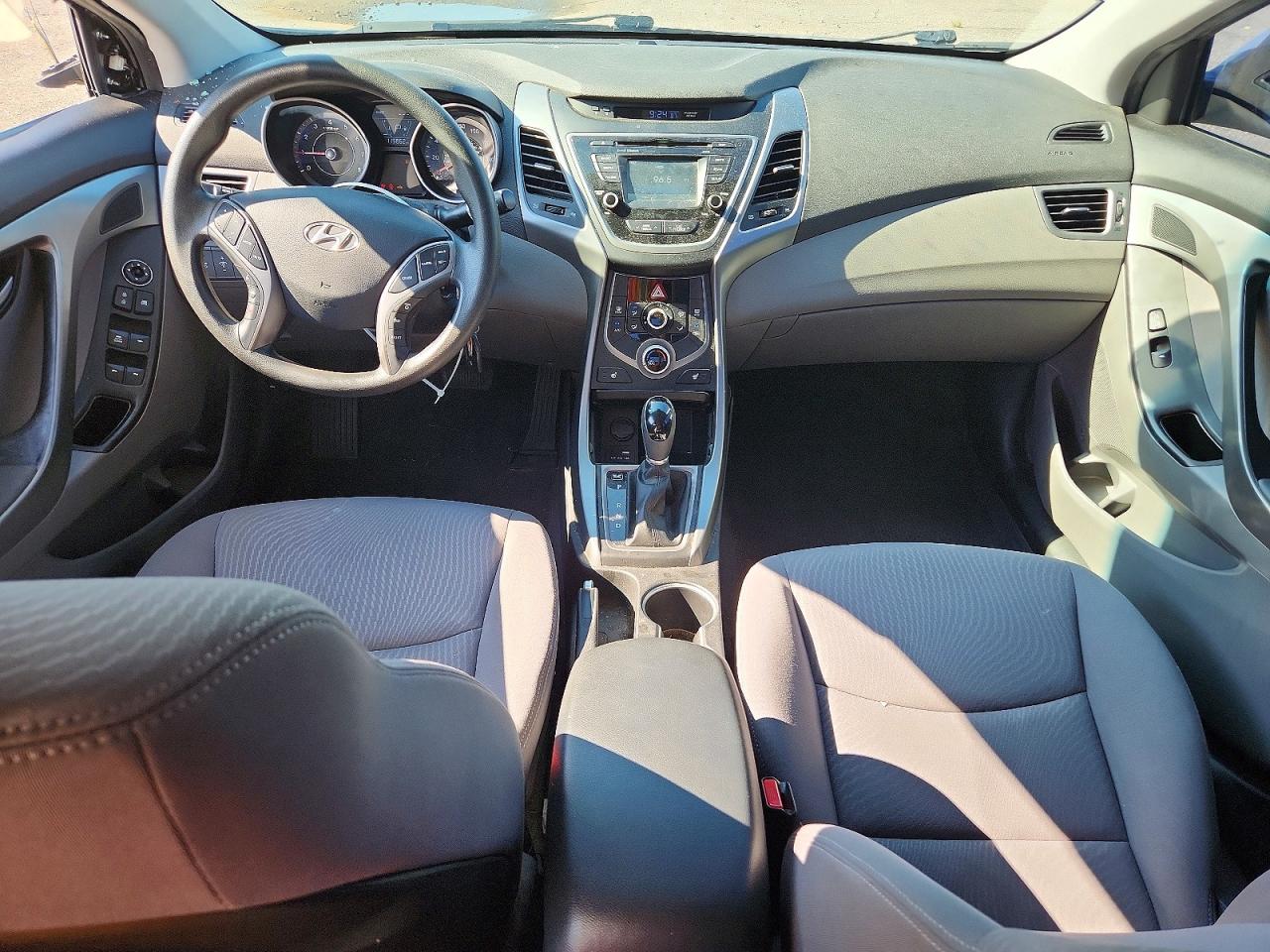 2014 Hyundai Elantra Se Серебряный vin: KMHDH4AE6EU202770