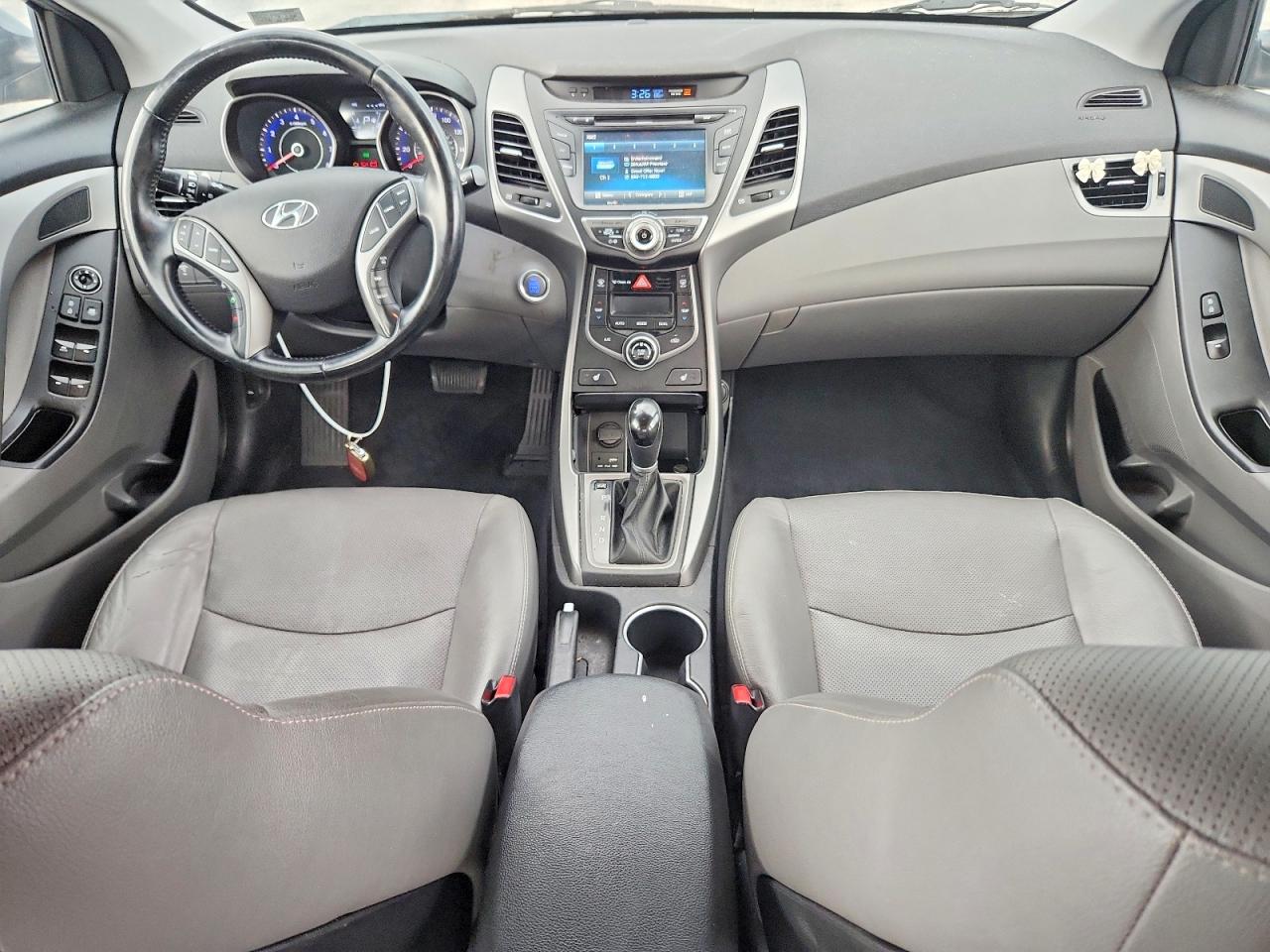 2015 Hyundai Elantra Limited Silver vin: KMHDH4AE6FU222969