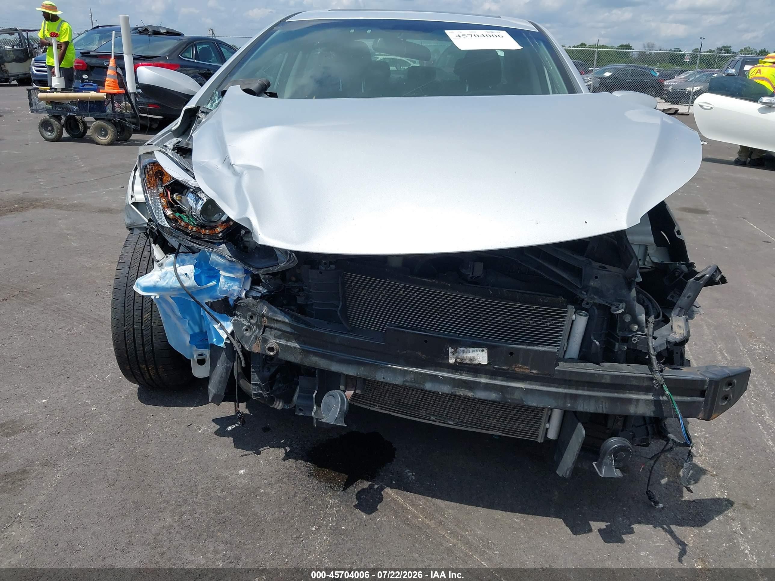 2015 Hyundai Elantra Se Silver vin: KMHDH4AE6FU232076