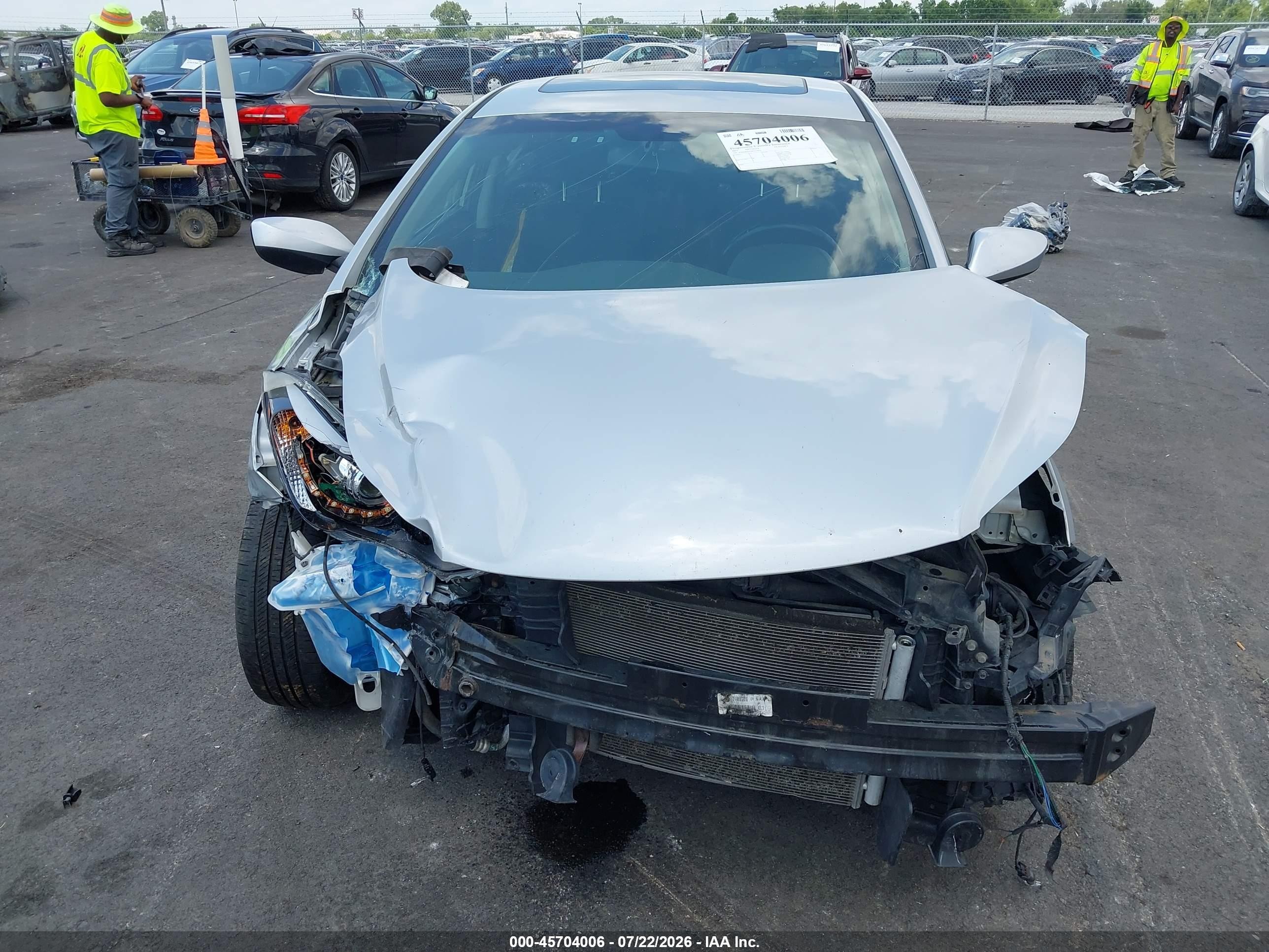 2015 Hyundai Elantra Se Silver vin: KMHDH4AE6FU232076