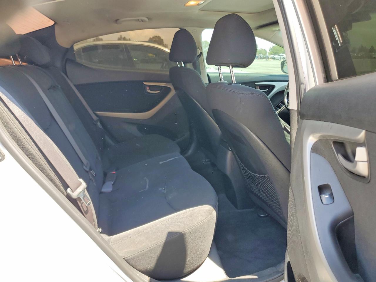 2015 Hyundai Elantra Se Silver vin: KMHDH4AE6FU240260