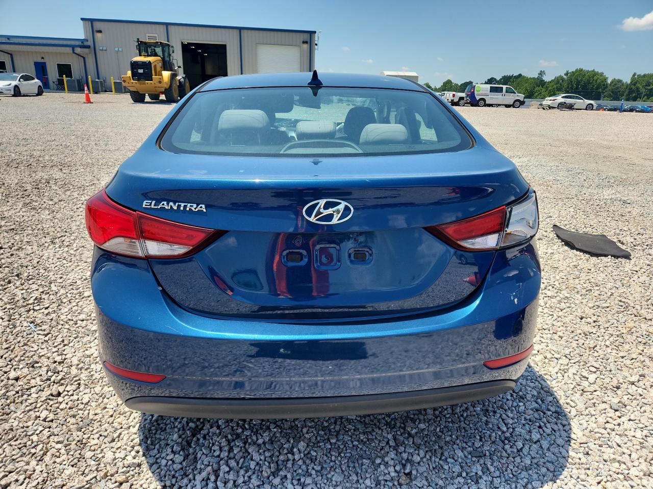 2015 Hyundai Elantra Se Синий vin: KMHDH4AE6FU248679