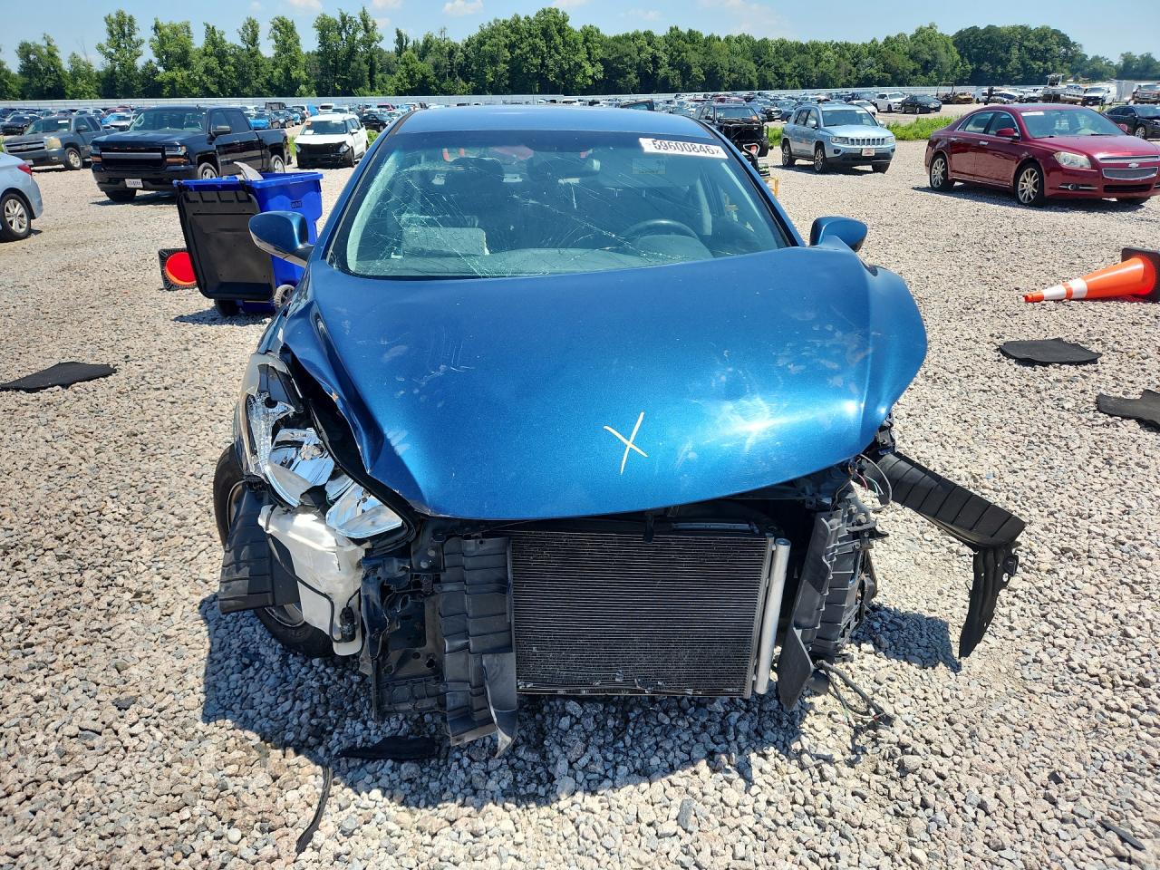 2015 Hyundai Elantra Se Синий vin: KMHDH4AE6FU248679