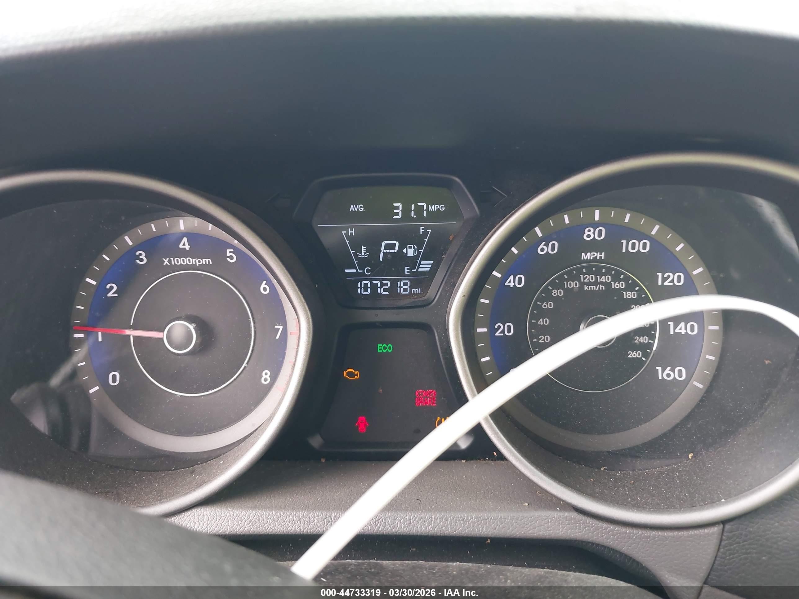 2015 Hyundai Elantra Se Серебряный vin: KMHDH4AE6FU260556