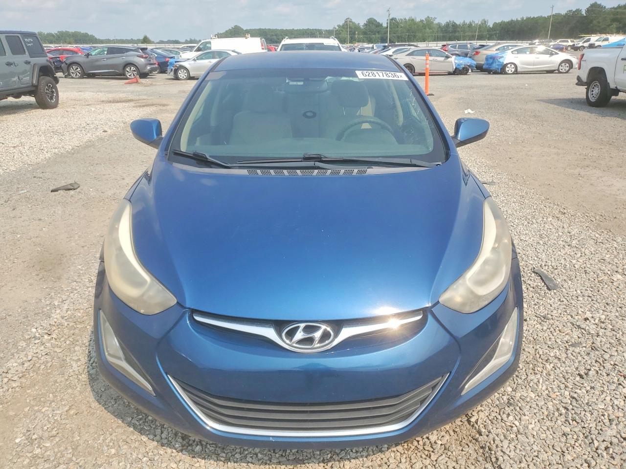 2015 Hyundai Elantra Se Blue vin: KMHDH4AE6FU278443