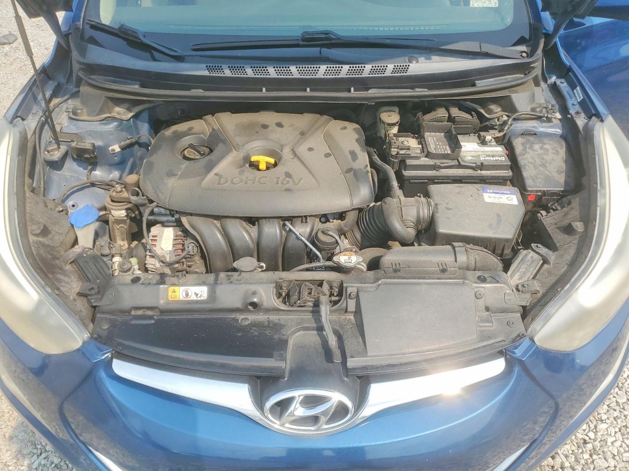 2015 Hyundai Elantra Se Blue vin: KMHDH4AE6FU278443