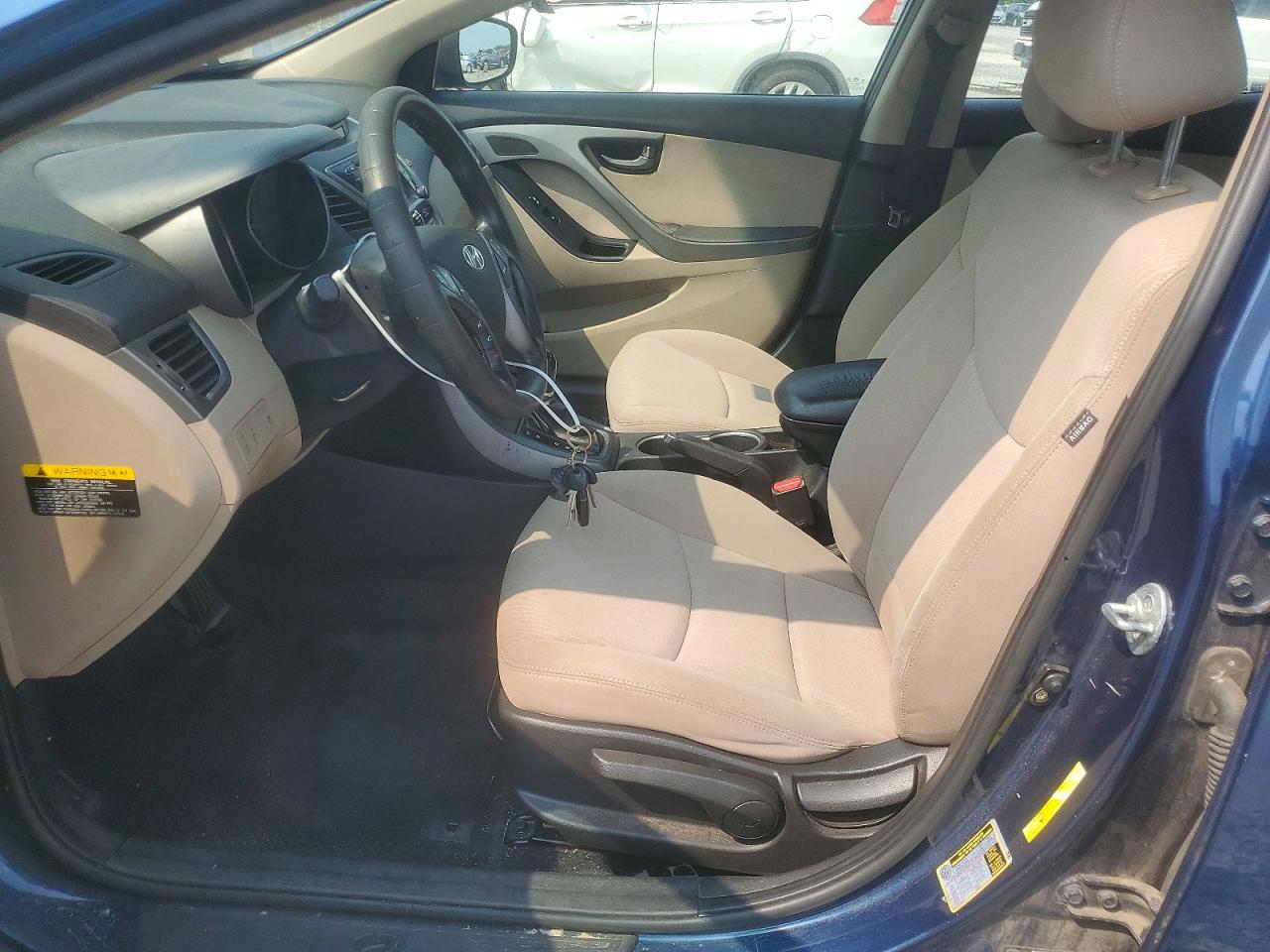 2015 Hyundai Elantra Se Blue vin: KMHDH4AE6FU278443