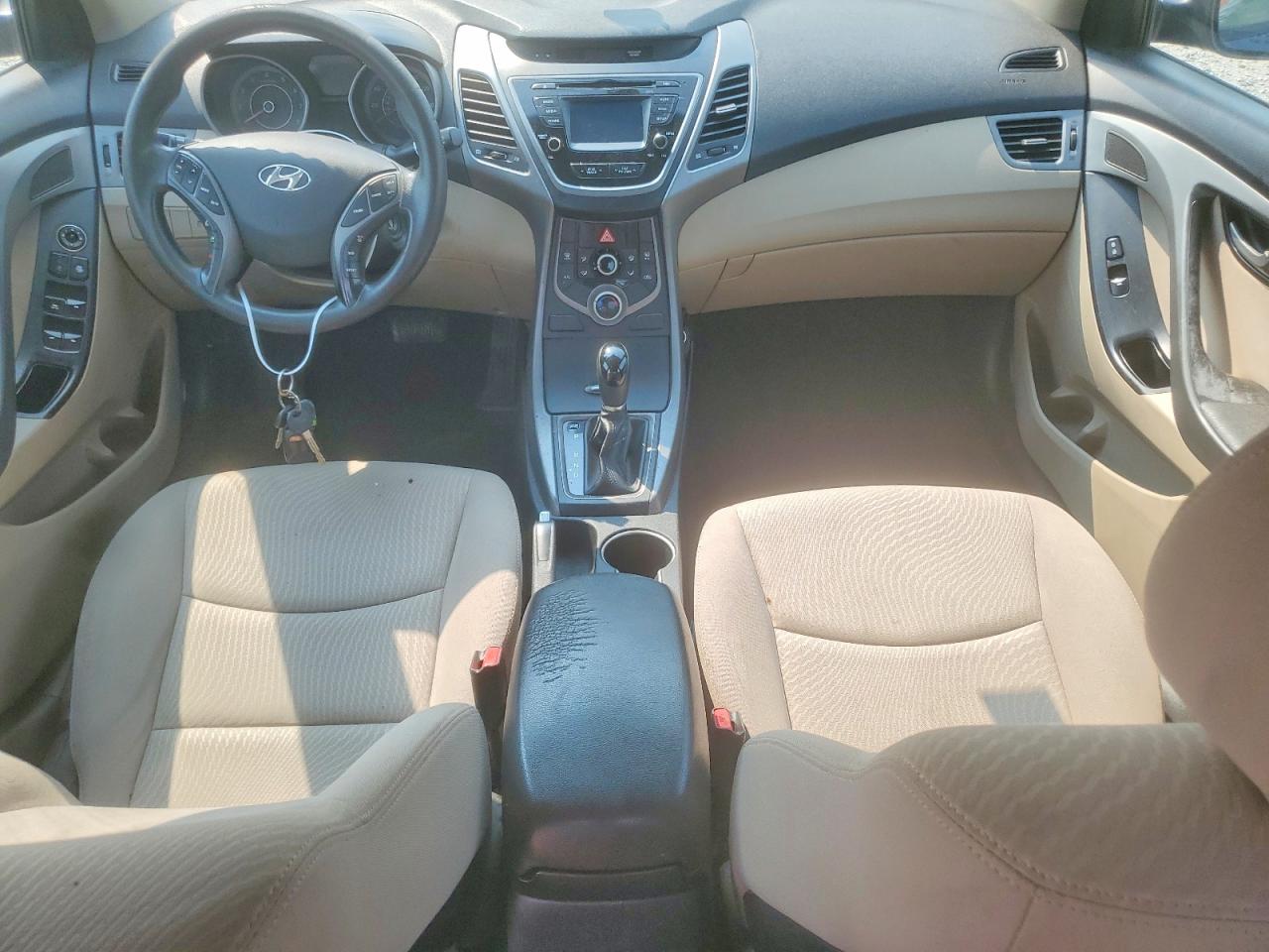 2015 Hyundai Elantra Se Blue vin: KMHDH4AE6FU278443