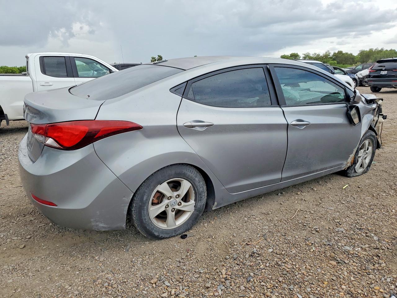2015 Hyundai Elantra Se Серый vin: KMHDH4AE6FU280046