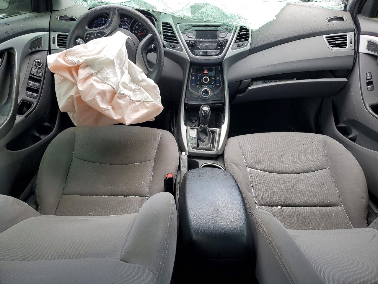 2015 Hyundai Elantra Se Серый vin: KMHDH4AE6FU280046