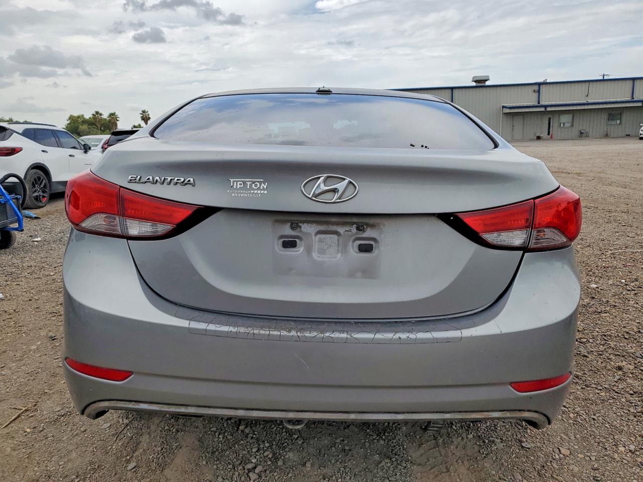 2015 Hyundai Elantra Se Серый vin: KMHDH4AE6FU280046