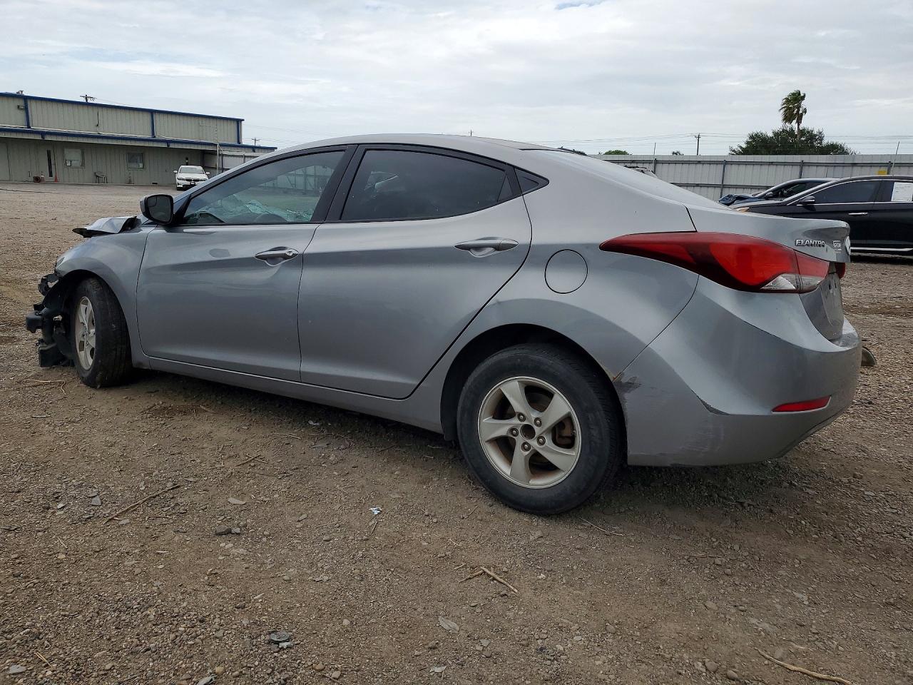 2015 Hyundai Elantra Se Серый vin: KMHDH4AE6FU280046