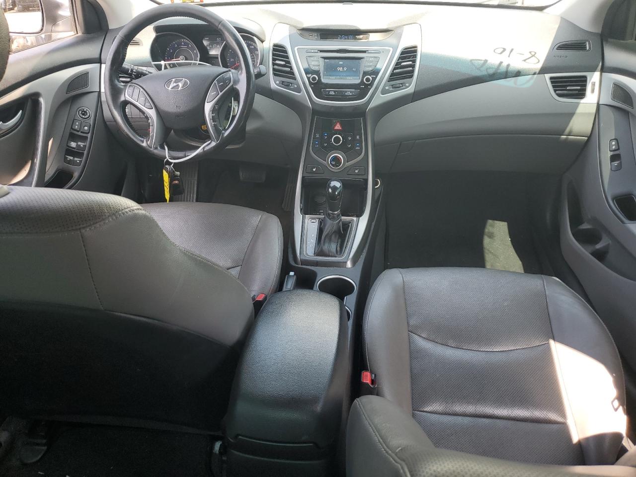 2015 Hyundai Elantra Se Silver vin: KMHDH4AE6FU300912