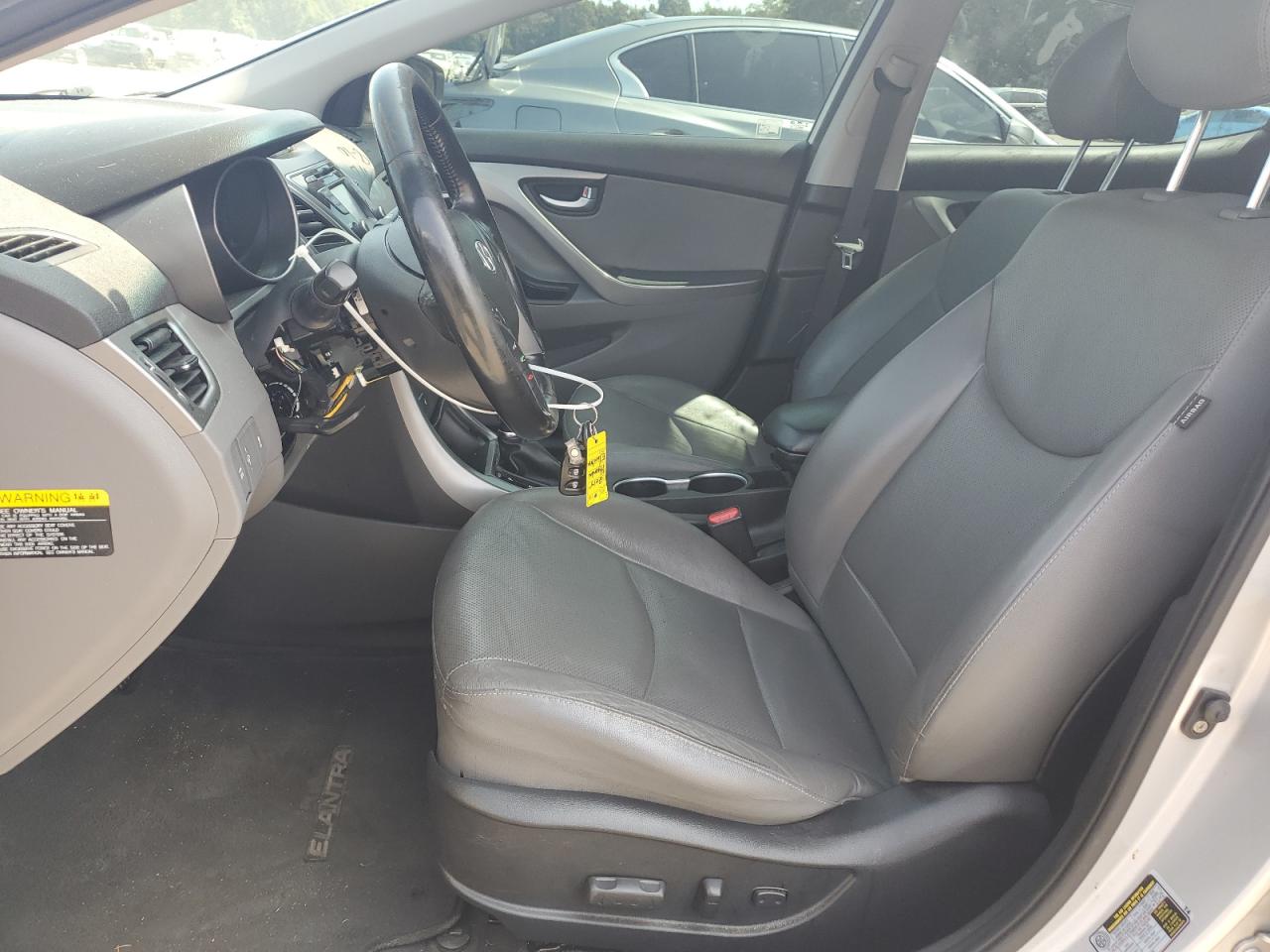 2015 Hyundai Elantra Se Silver vin: KMHDH4AE6FU300912