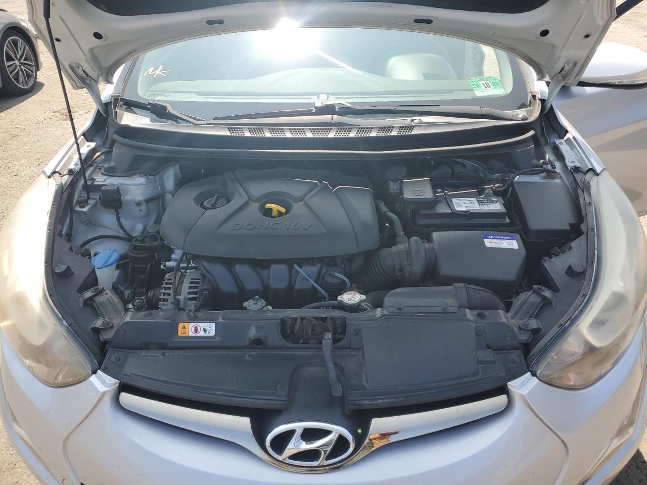 2015 Hyundai Elantra Se Silver vin: KMHDH4AE6FU300912