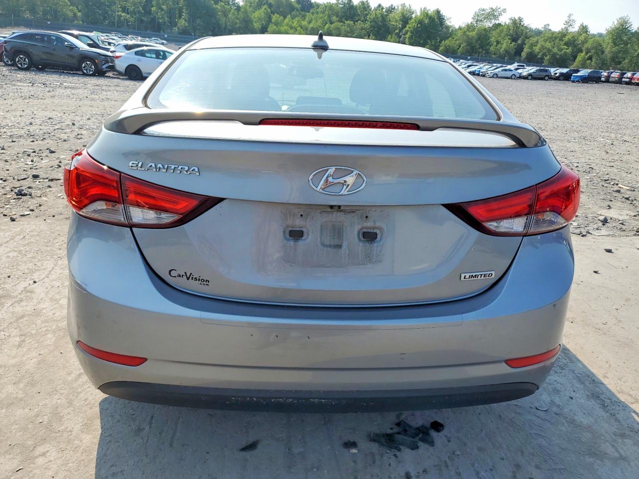 2015 Hyundai Elantra Limited Silver vin: KMHDH4AE6FU327799