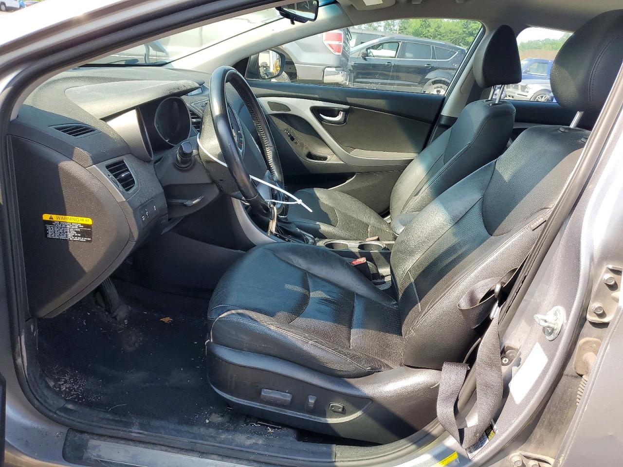 2015 Hyundai Elantra Limited Silver vin: KMHDH4AE6FU327799