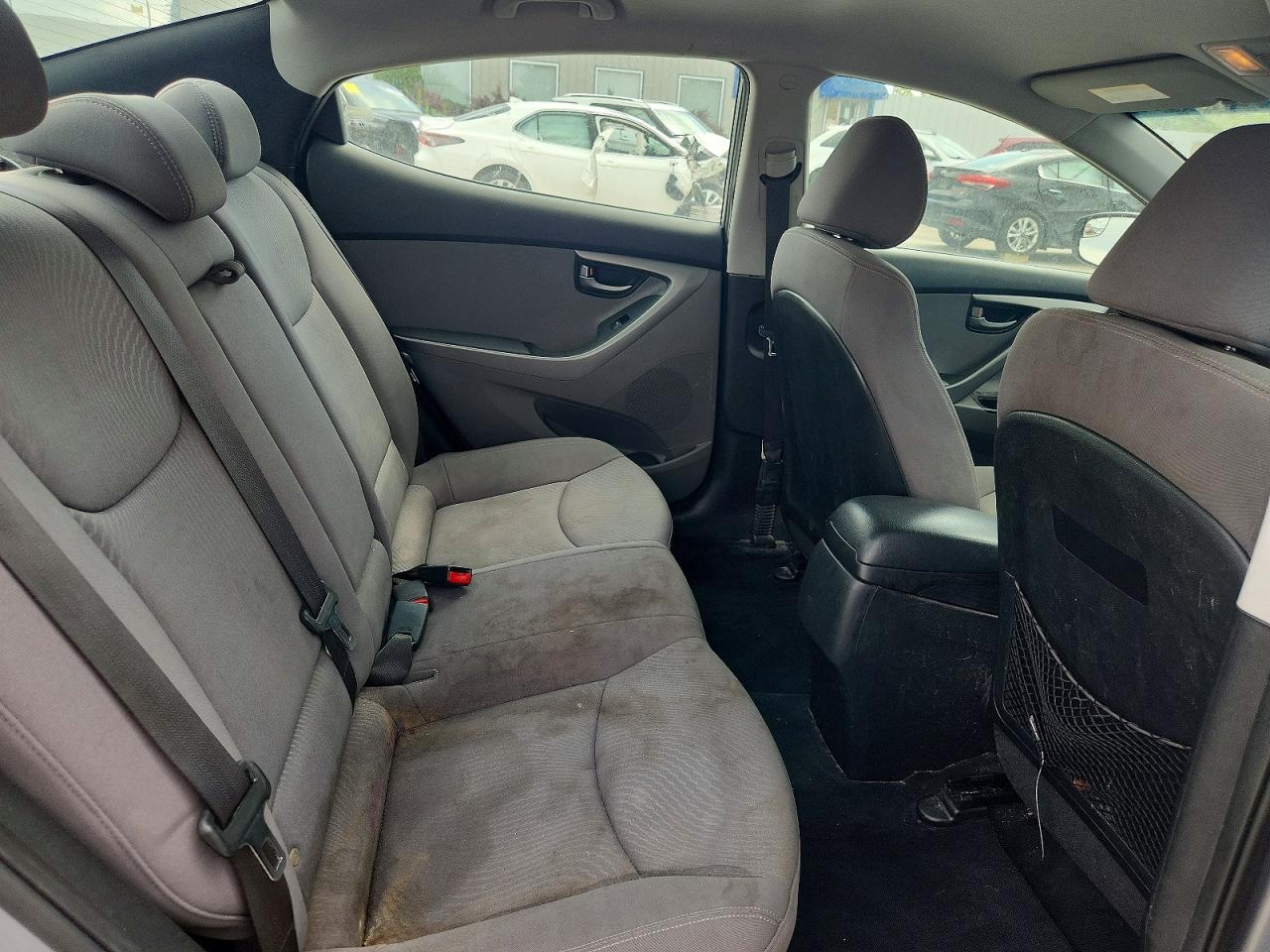 2015 Hyundai Elantra Se Silver vin: KMHDH4AE6FU330072