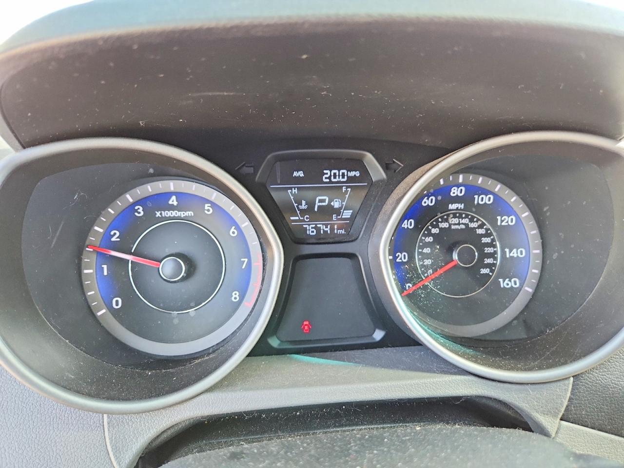 2015 Hyundai Elantra Se Gray vin: KMHDH4AE6FU351939
