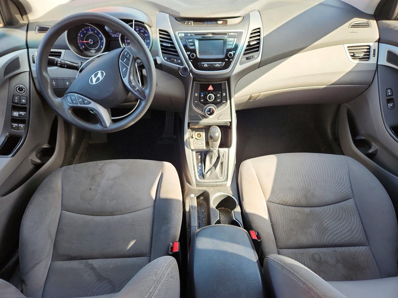 2015 Hyundai Elantra Se Gray vin: KMHDH4AE6FU351939