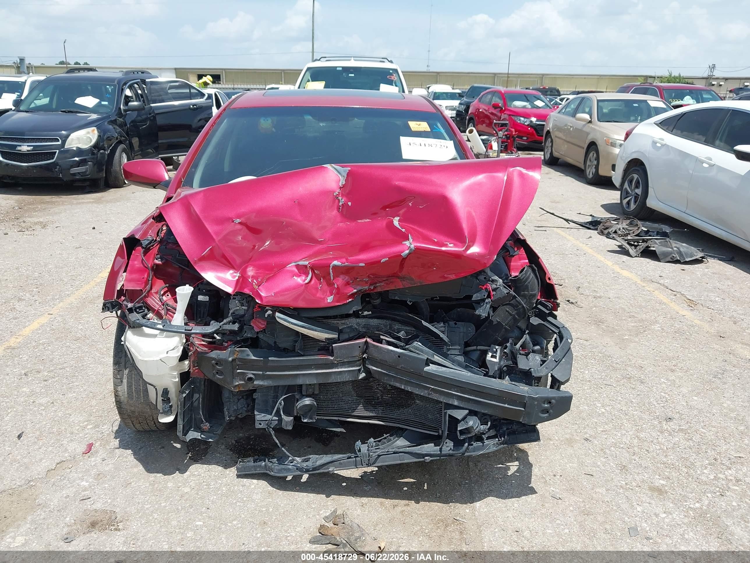 2015 Hyundai Elantra Se Red vin: KMHDH4AE6FU354050