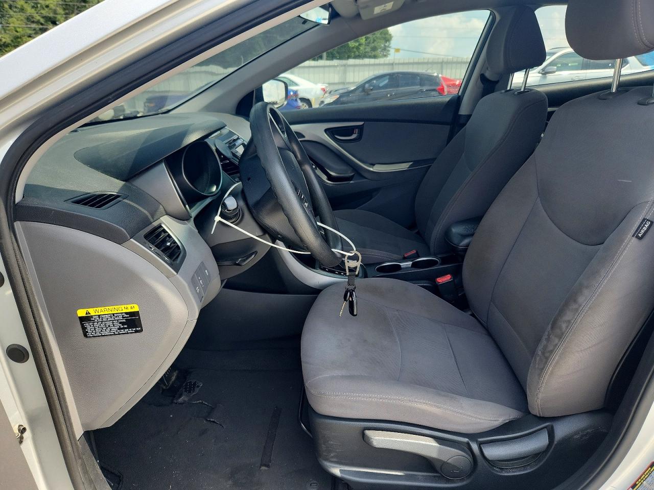 2015 Hyundai Elantra Se Silver vin: KMHDH4AE6FU378770