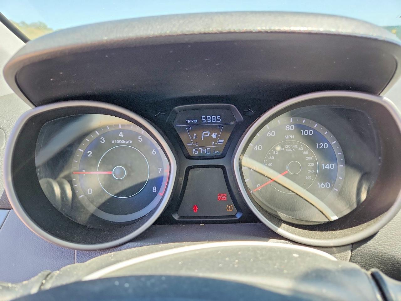 2015 Hyundai Elantra Se Blue vin: KMHDH4AE6FU381961