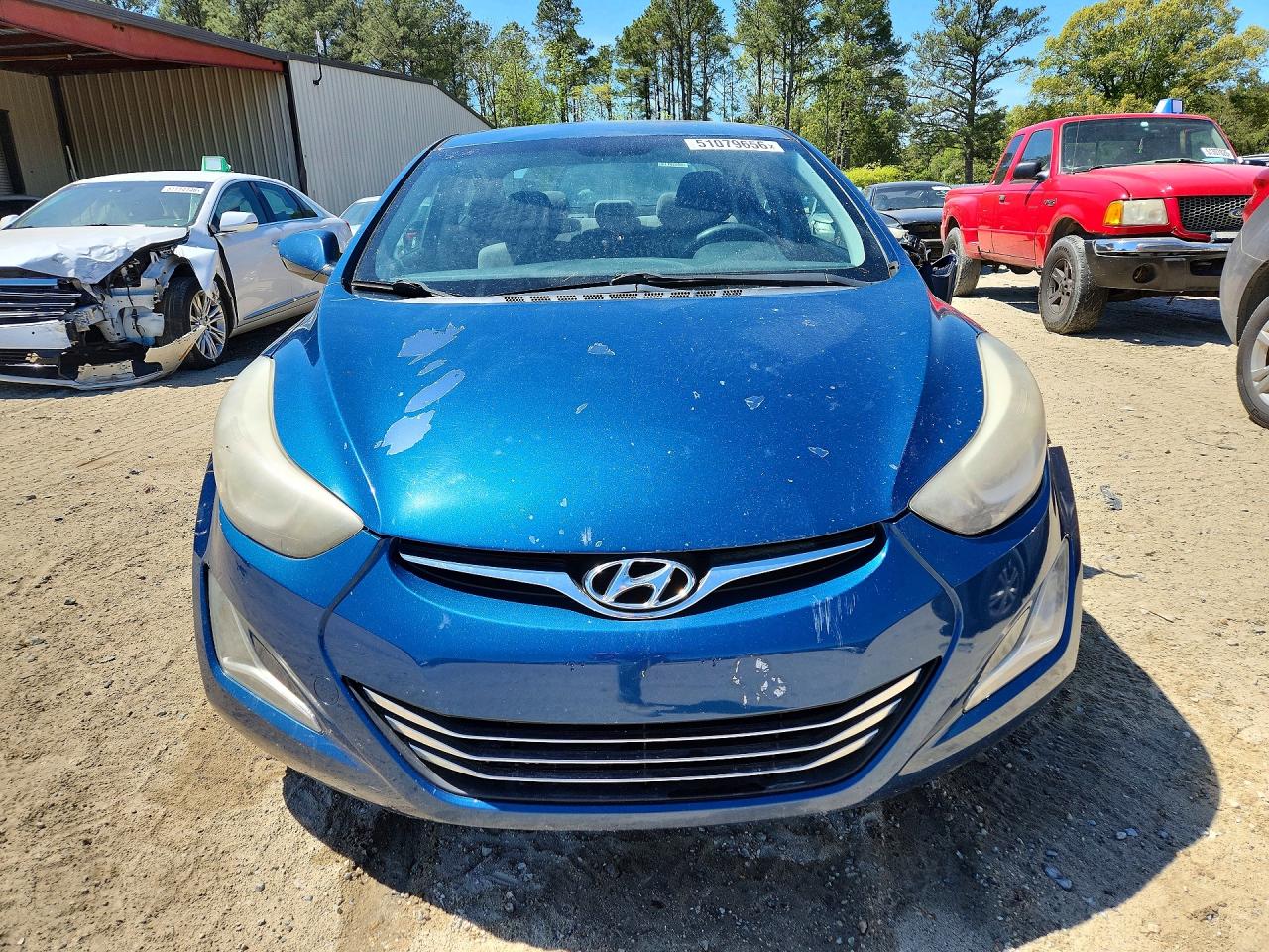 2015 Hyundai Elantra Se Blue vin: KMHDH4AE6FU381961