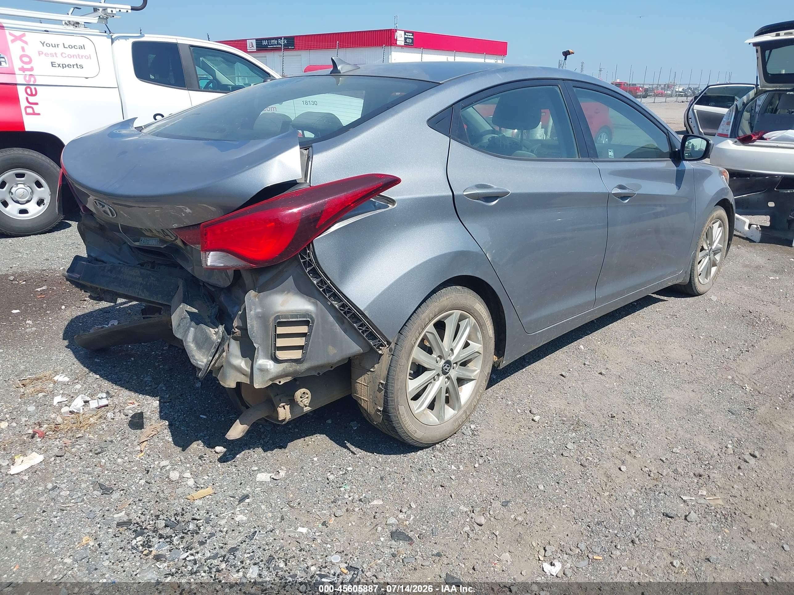 2015 Hyundai Elantra Se Серебряный vin: KMHDH4AE6FU383046