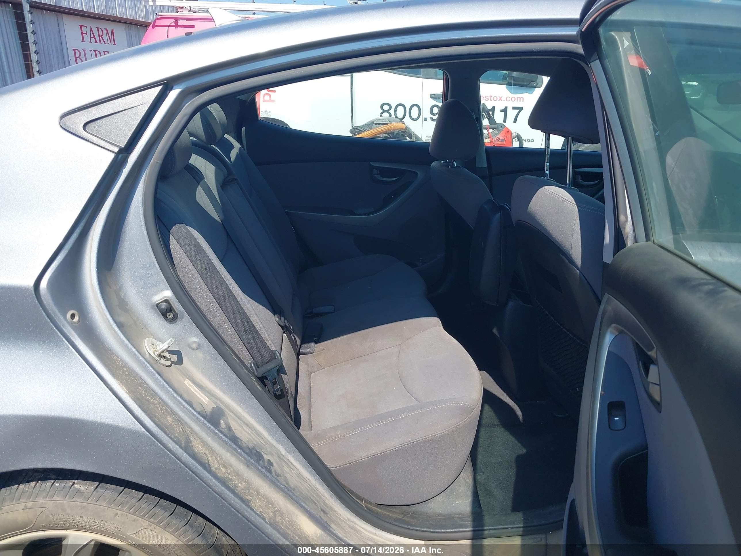 2015 Hyundai Elantra Se Серебряный vin: KMHDH4AE6FU383046