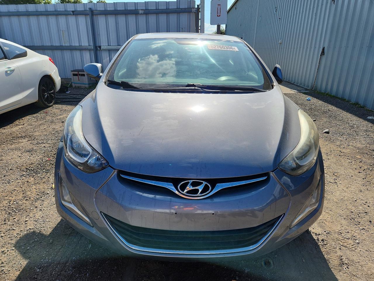 2015 Hyundai Elantra Se Серебряный vin: KMHDH4AE6FU439017
