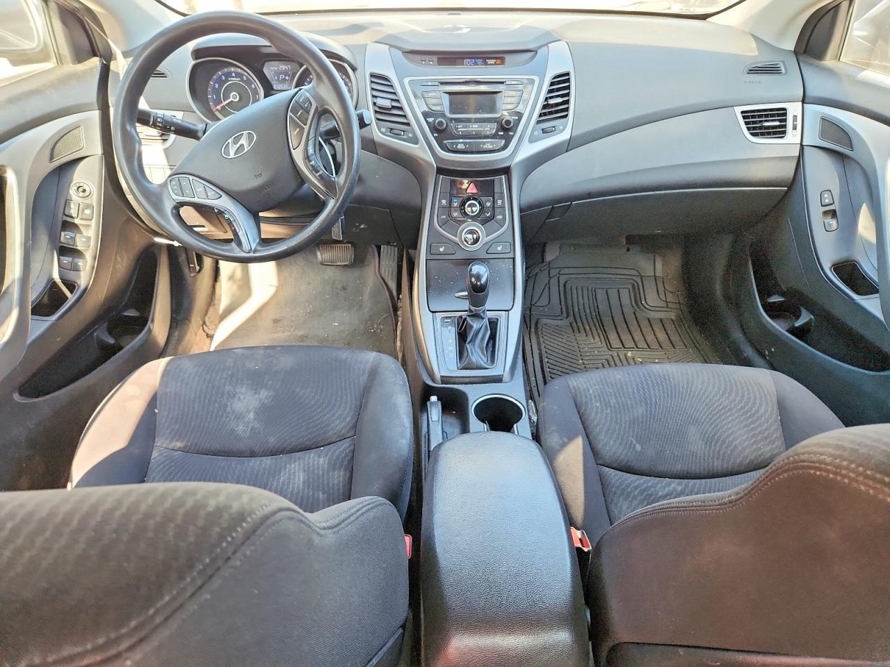 2015 Hyundai Elantra Se Серебряный vin: KMHDH4AE6FU439017