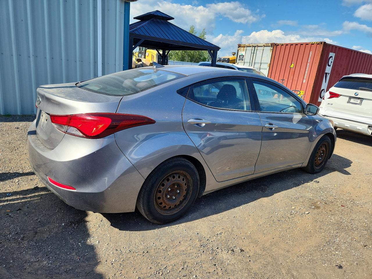 2015 Hyundai Elantra Se Серебряный vin: KMHDH4AE6FU439017