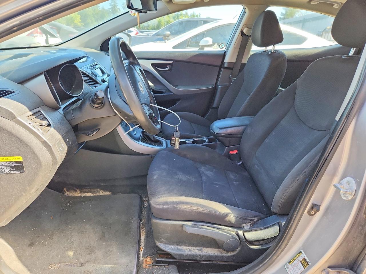 2015 Hyundai Elantra Se Серебряный vin: KMHDH4AE6FU439017