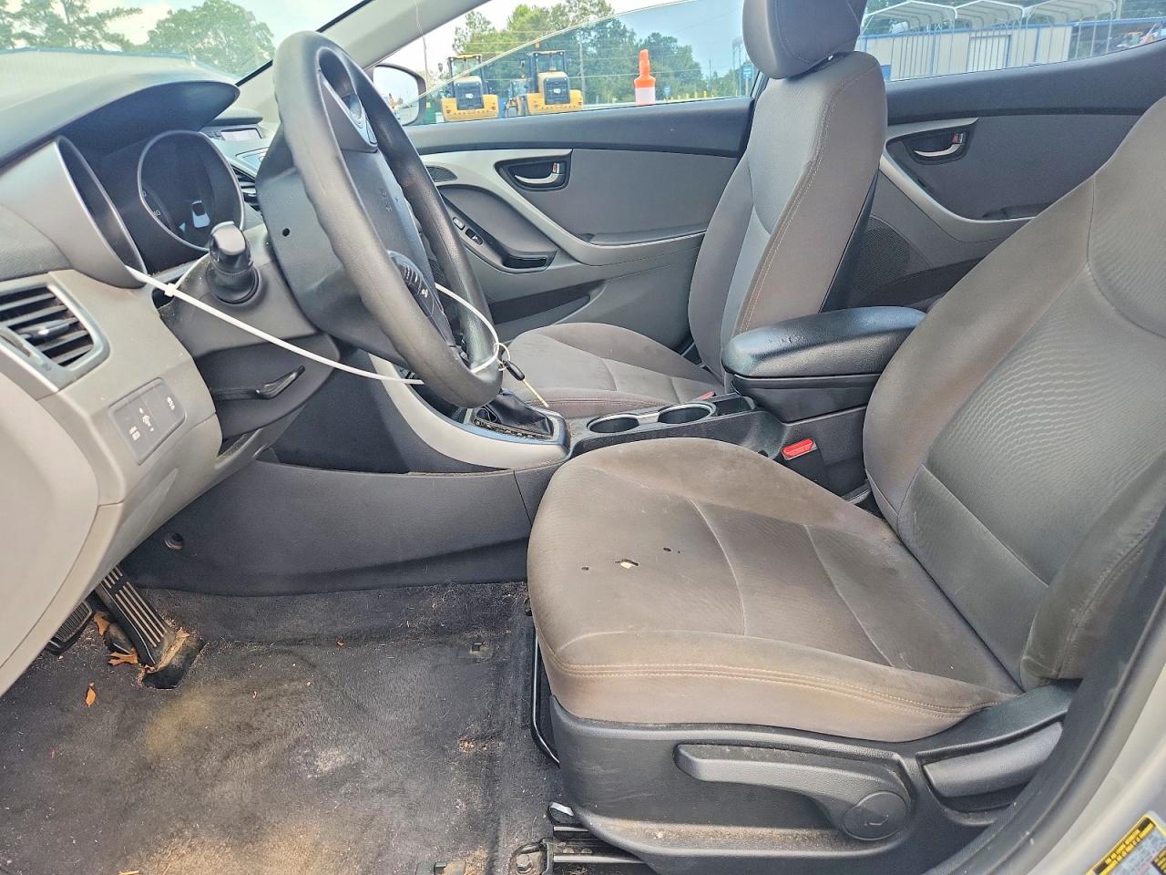 2015 Hyundai Elantra Se Silver vin: KMHDH4AE6FU450485