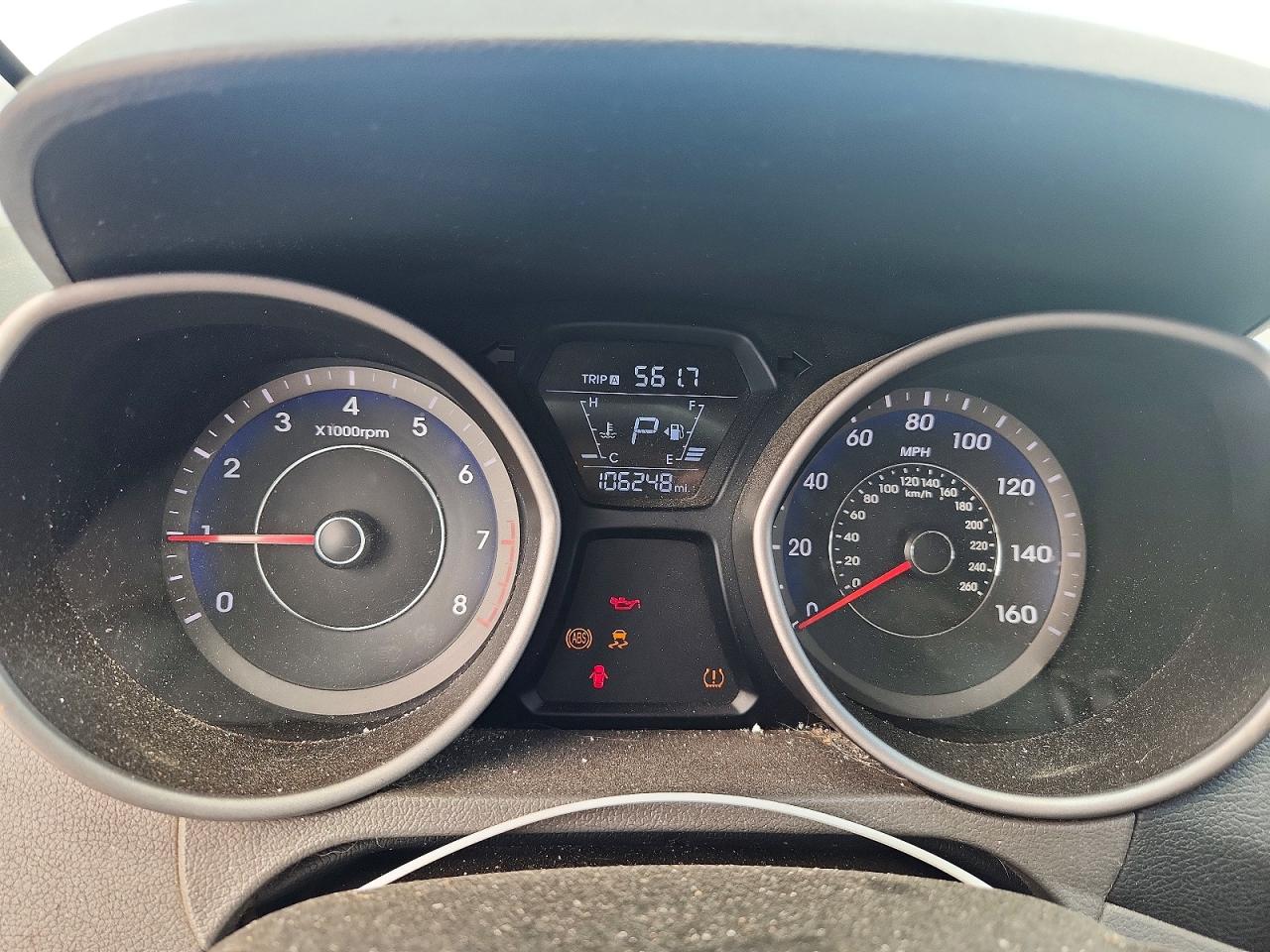 2015 Hyundai Elantra Se Silver vin: KMHDH4AE6FU450485