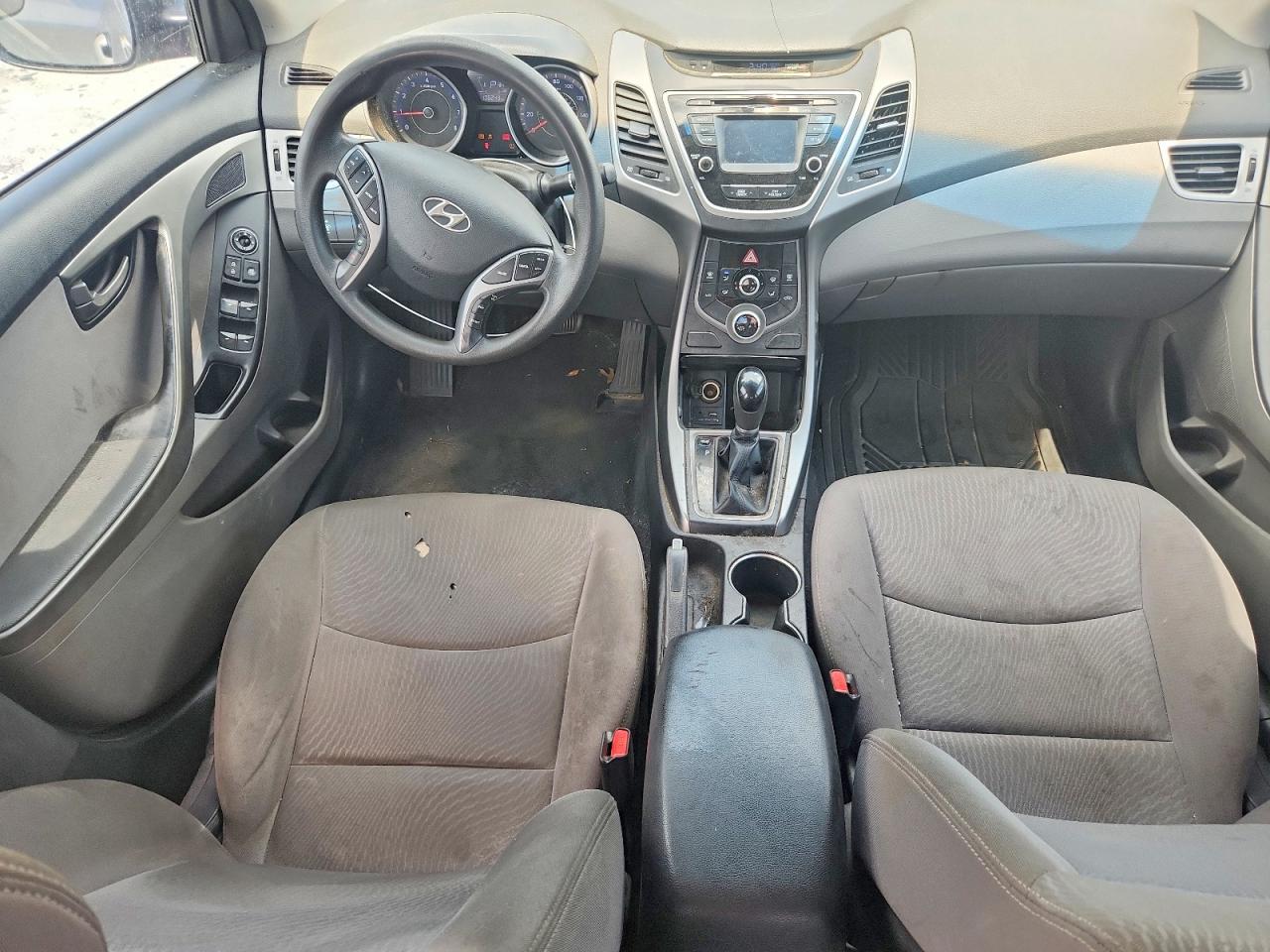 2015 Hyundai Elantra Se Silver vin: KMHDH4AE6FU450485
