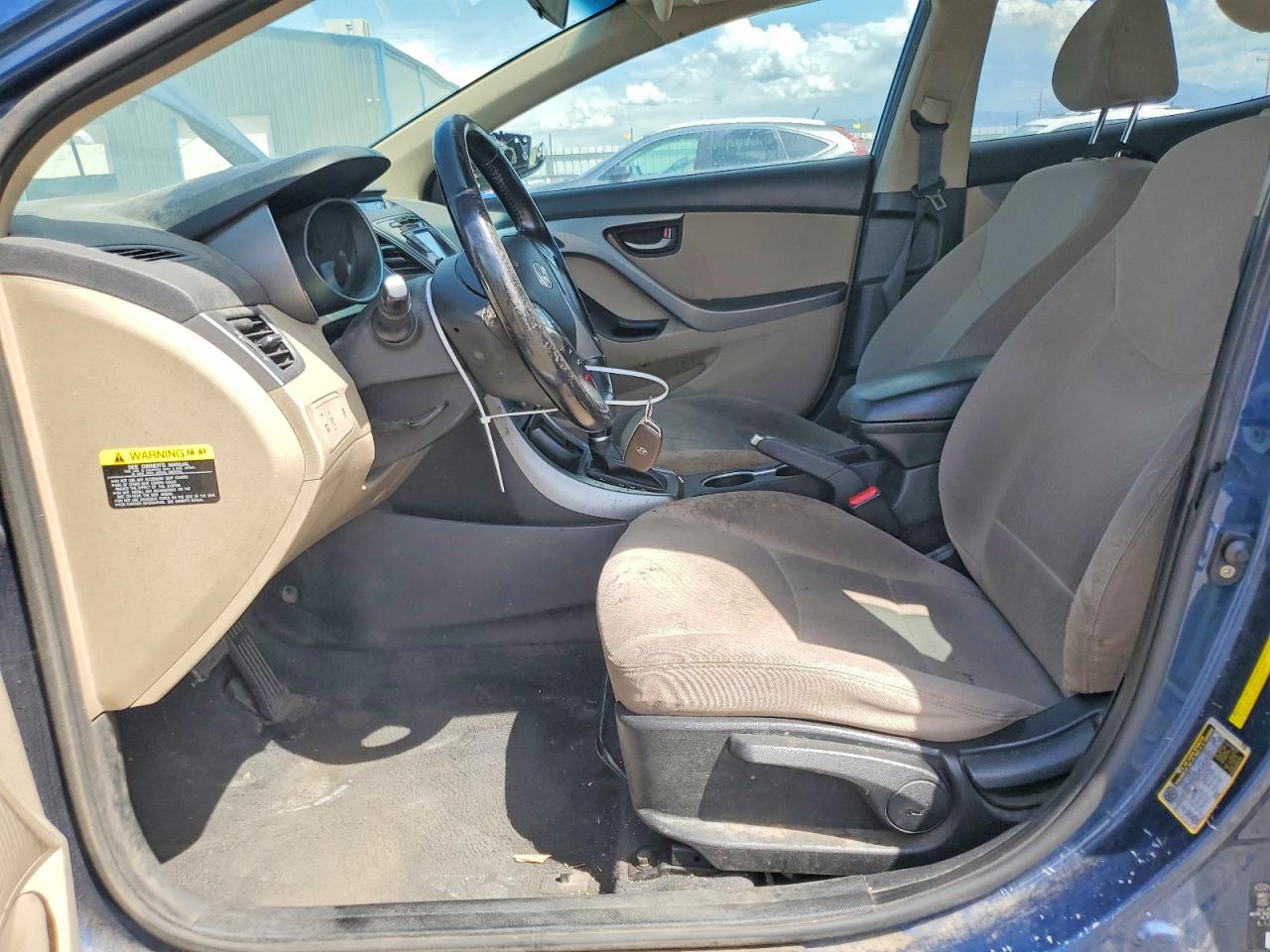 2016 Hyundai Elantra Value Edition Синий vin: KMHDH4AE6GU567131