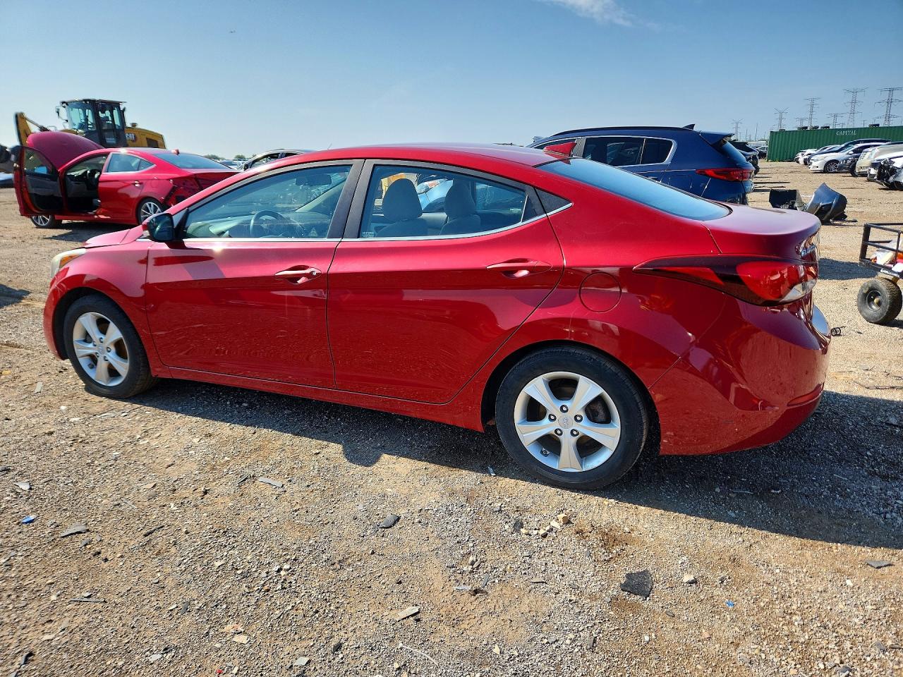 2016 Hyundai Elantra Value Edition Красный vin: KMHDH4AE6GU600645