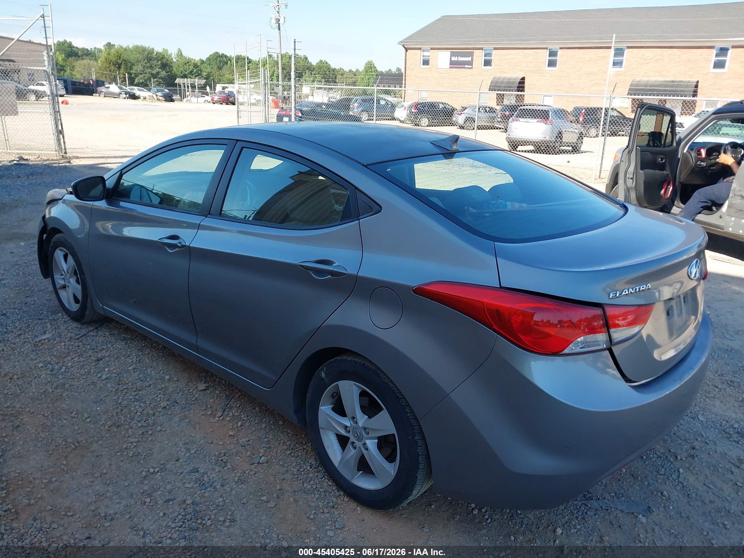 2011 Hyundai Elantra Gls (ulsan Plant) Gray vin: KMHDH4AE7BU092646