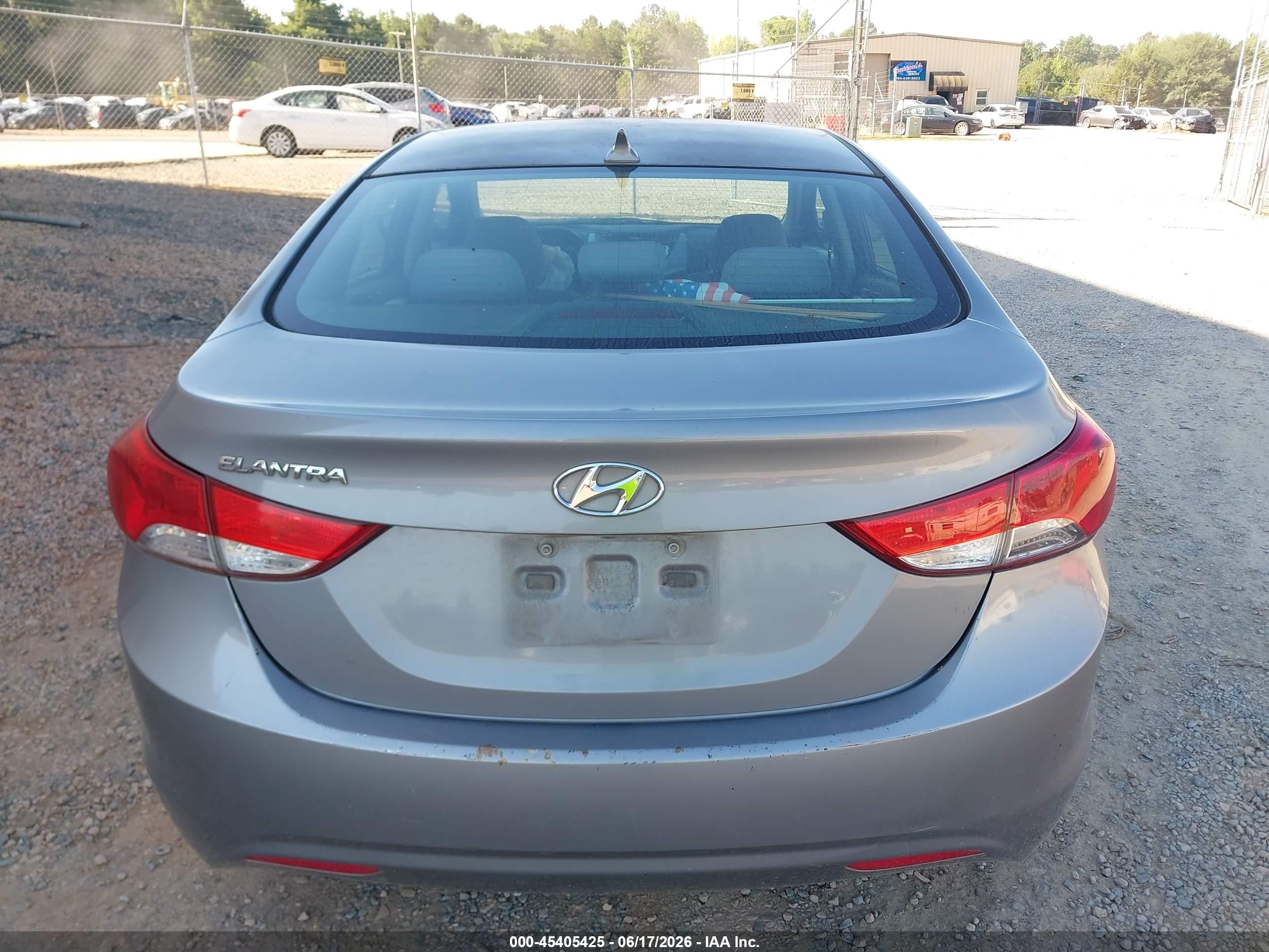 2011 Hyundai Elantra Gls (ulsan Plant) Gray vin: KMHDH4AE7BU092646