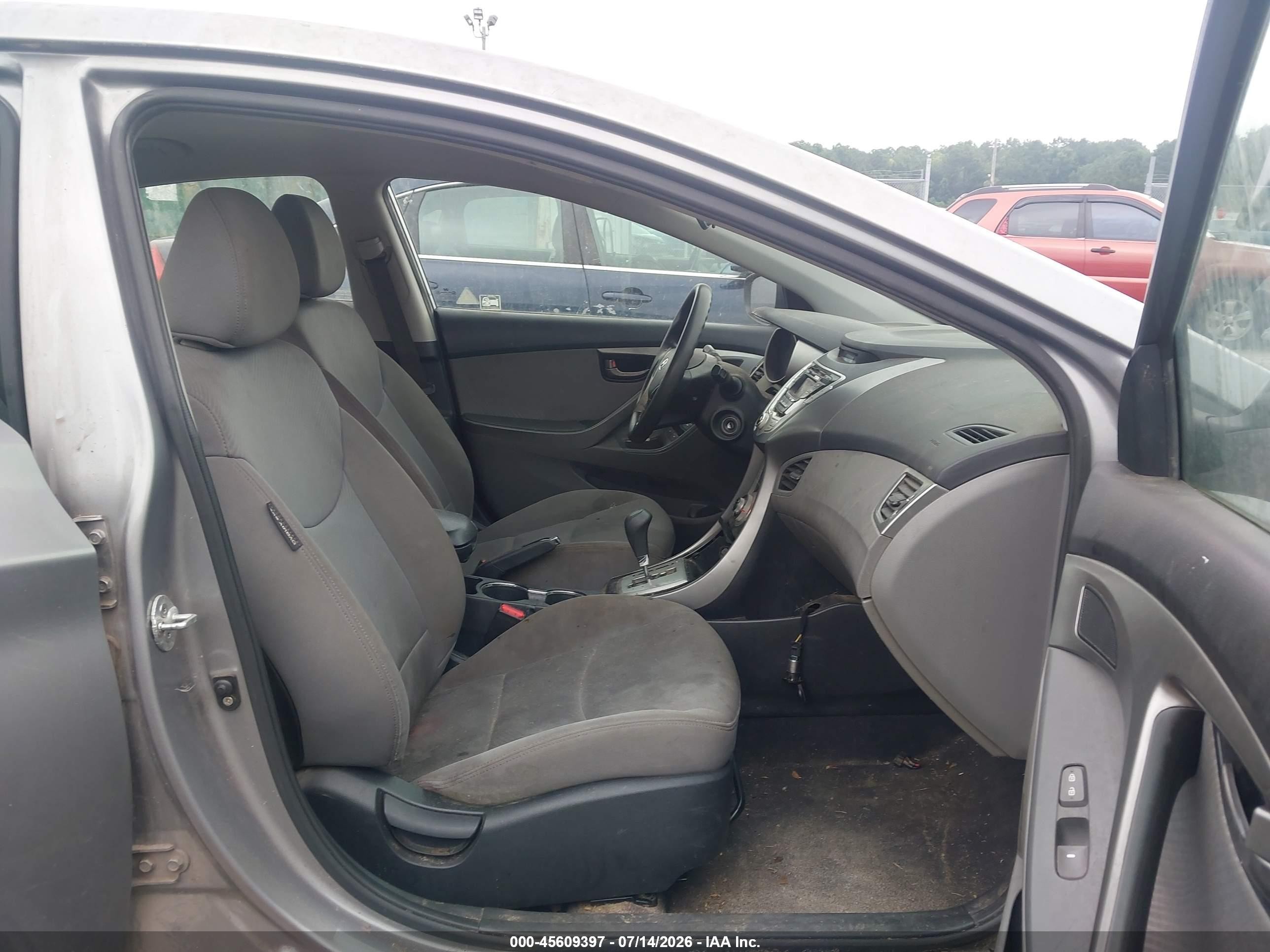 2011 Hyundai Elantra Gls (ulsan Plant) Gray vin: KMHDH4AE7BU105301