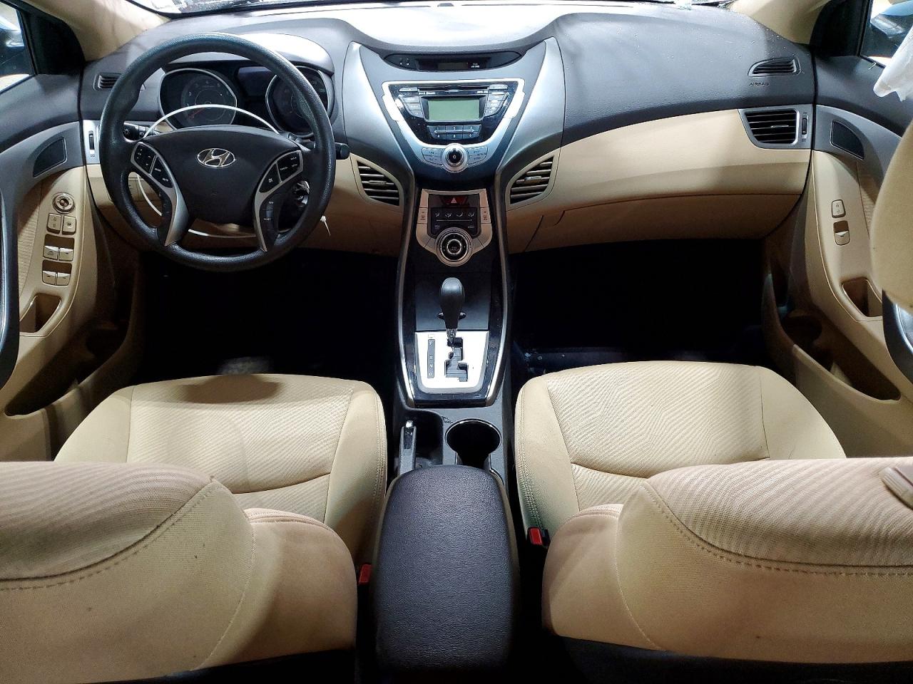 2011 Hyundai Elantra Gls Blue vin: KMHDH4AE7BU110613