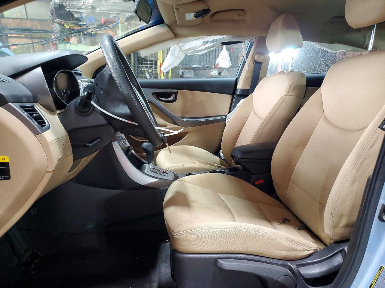 2011 Hyundai Elantra Gls Blue vin: KMHDH4AE7BU110613