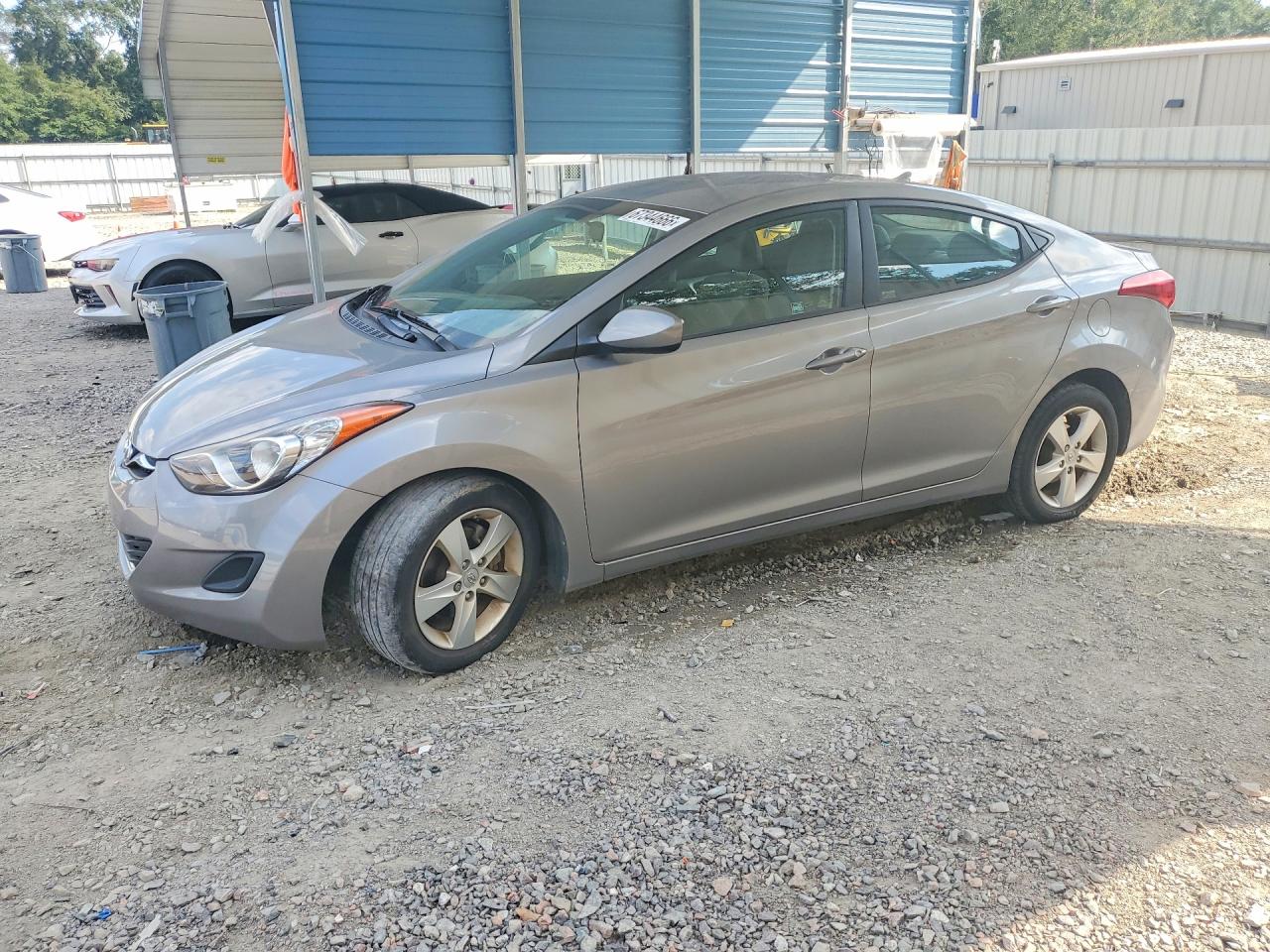 2011 Hyundai Elantra Gls Gray vin: KMHDH4AE7BU112295