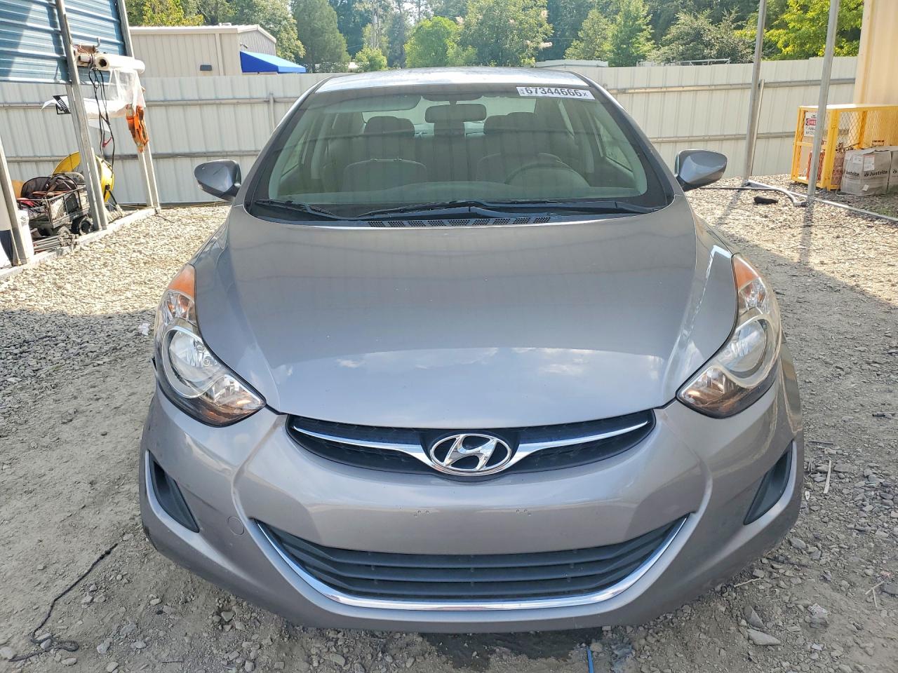 2011 Hyundai Elantra Gls Gray vin: KMHDH4AE7BU112295