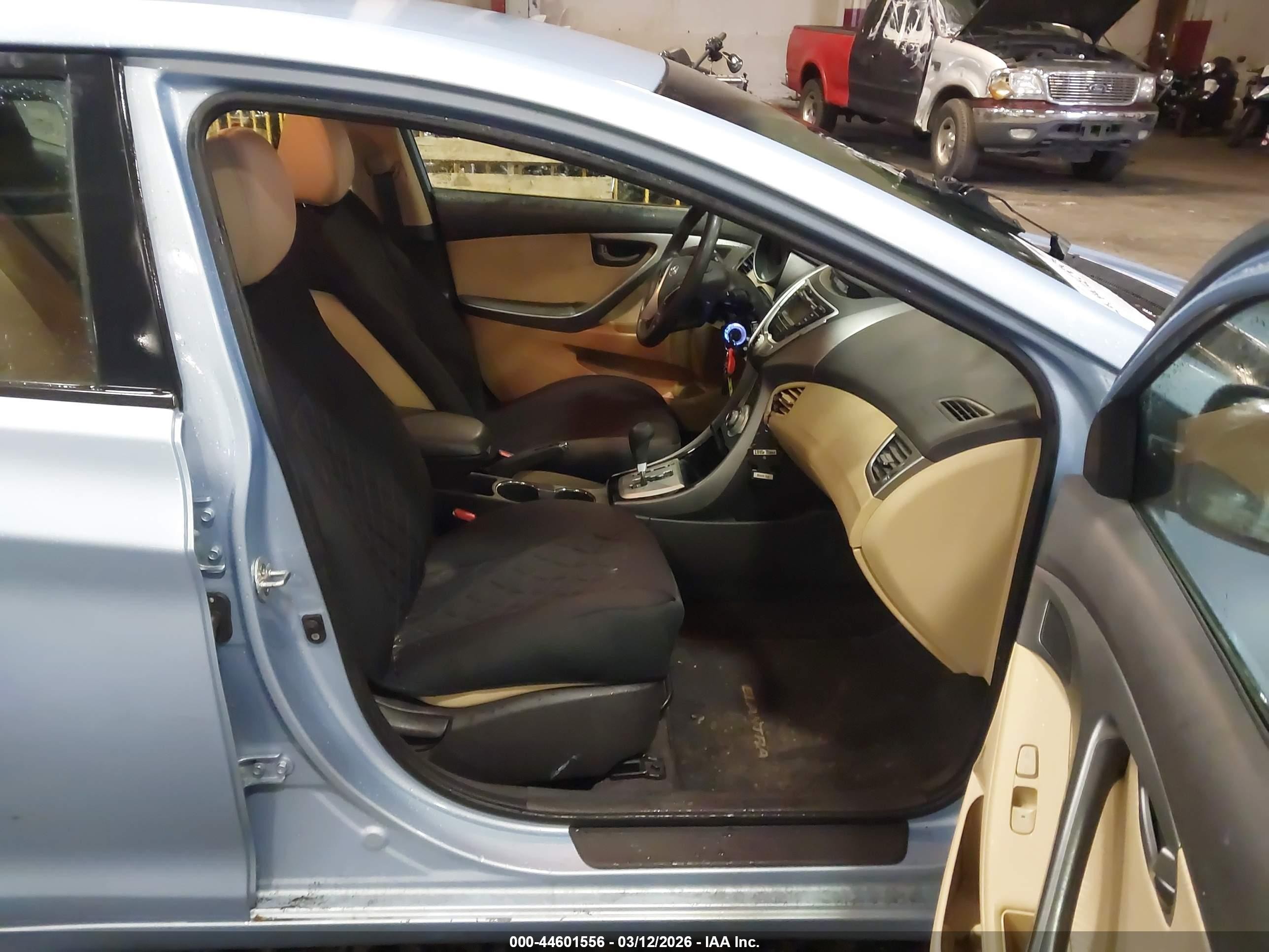 2011 Hyundai Elantra Gls (ulsan Plant) Light Blue vin: KMHDH4AE7BU114211